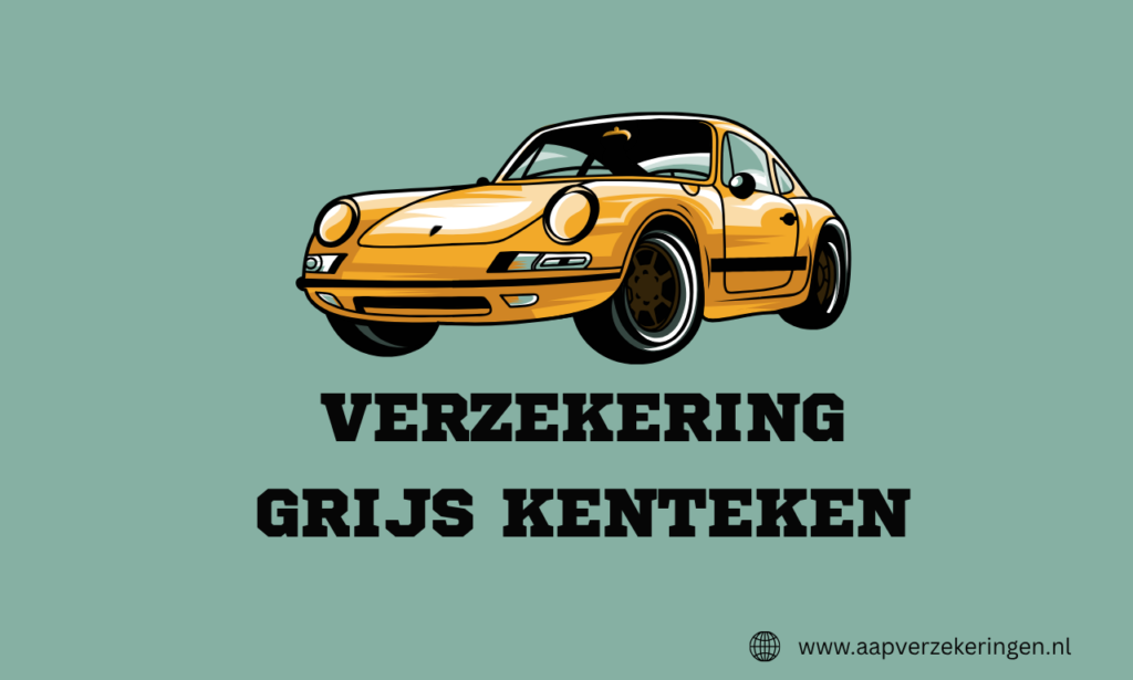 Verzekering grijs kenteken