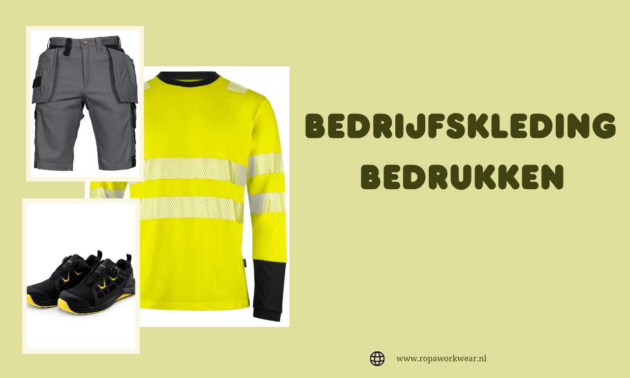 Bedrijfskleding bedrukken: maak van jouw team een herkenbaar merk