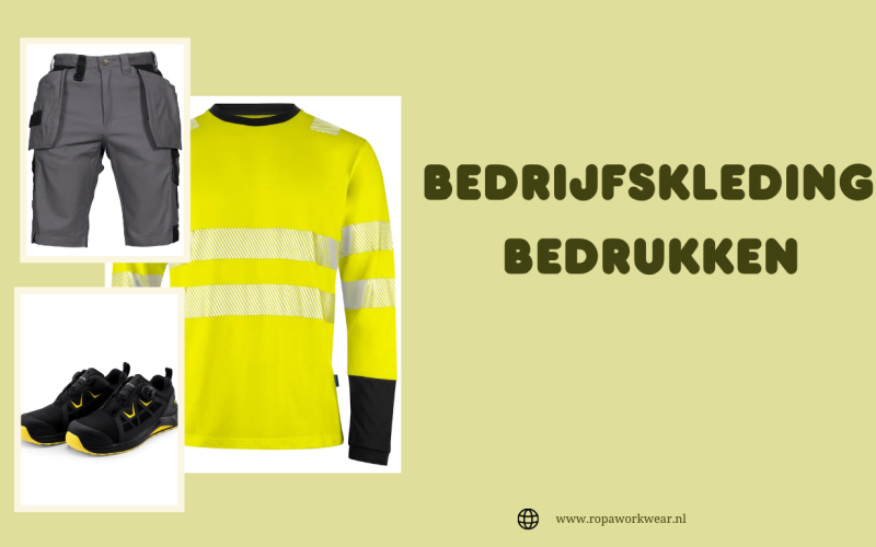 Bedrijfskleding bedrukken: maak van jouw team een herkenbaar merk